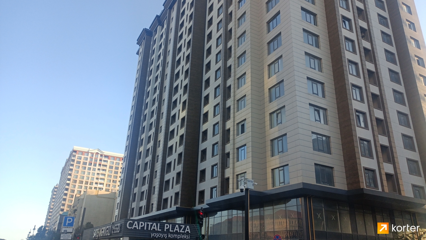 Tikinti gidişatı Capital Plaza - Rakurs 9, Avqust 2022