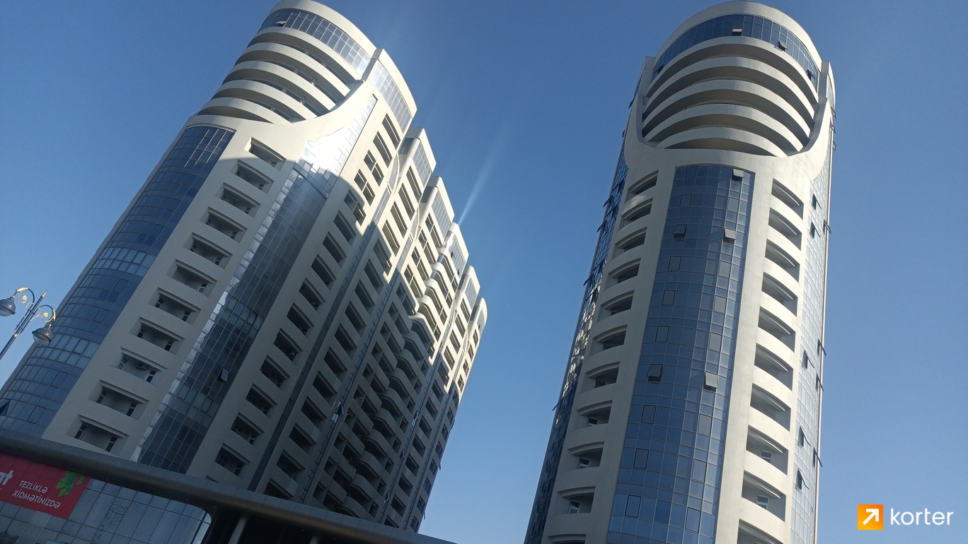 Tikinti gidişatı Blue Residence - Rakurs 4, август 2022