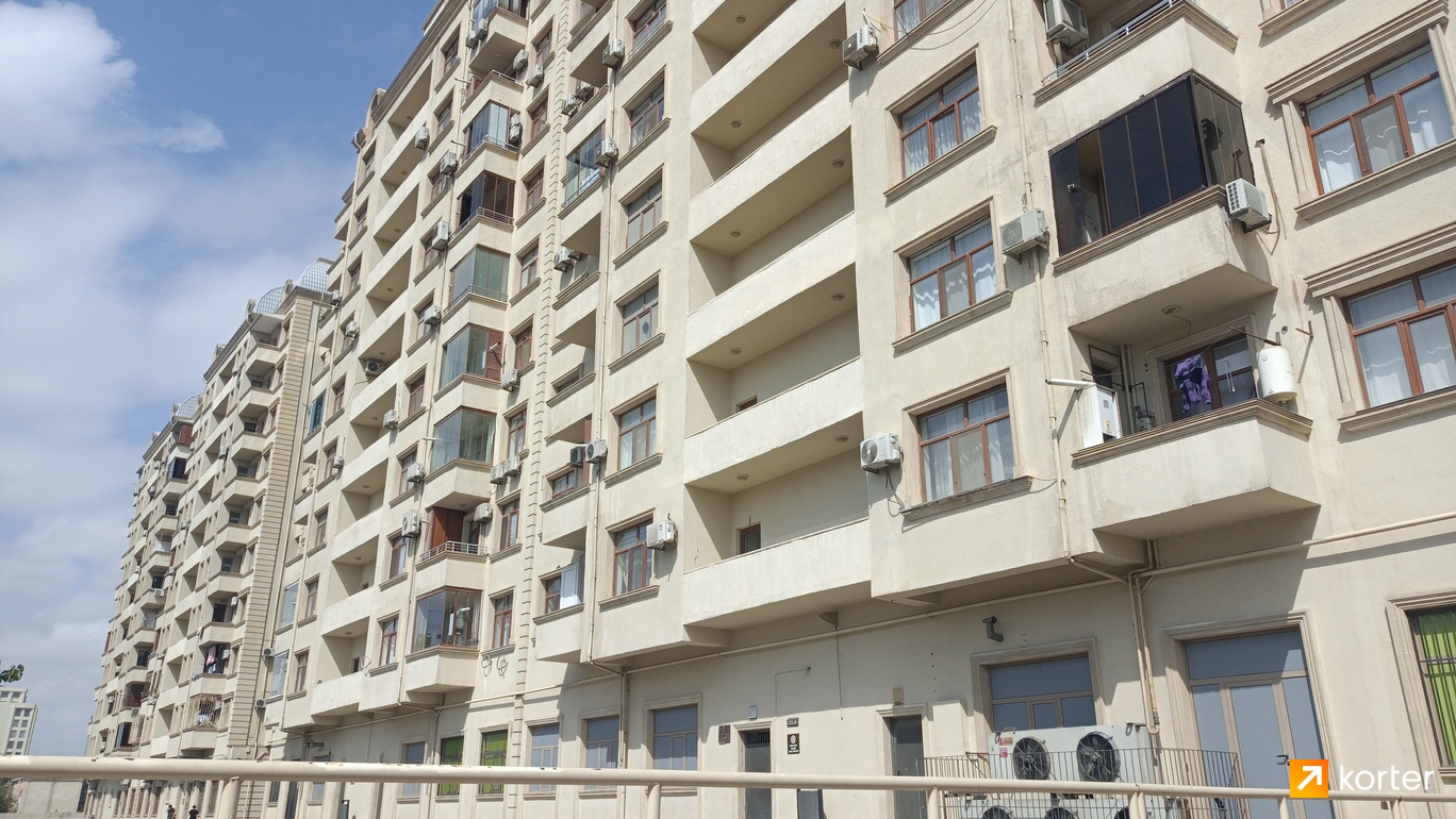 Ход строительства Bakikhanov Residence A - Ракурс 1, сентябрь 2022