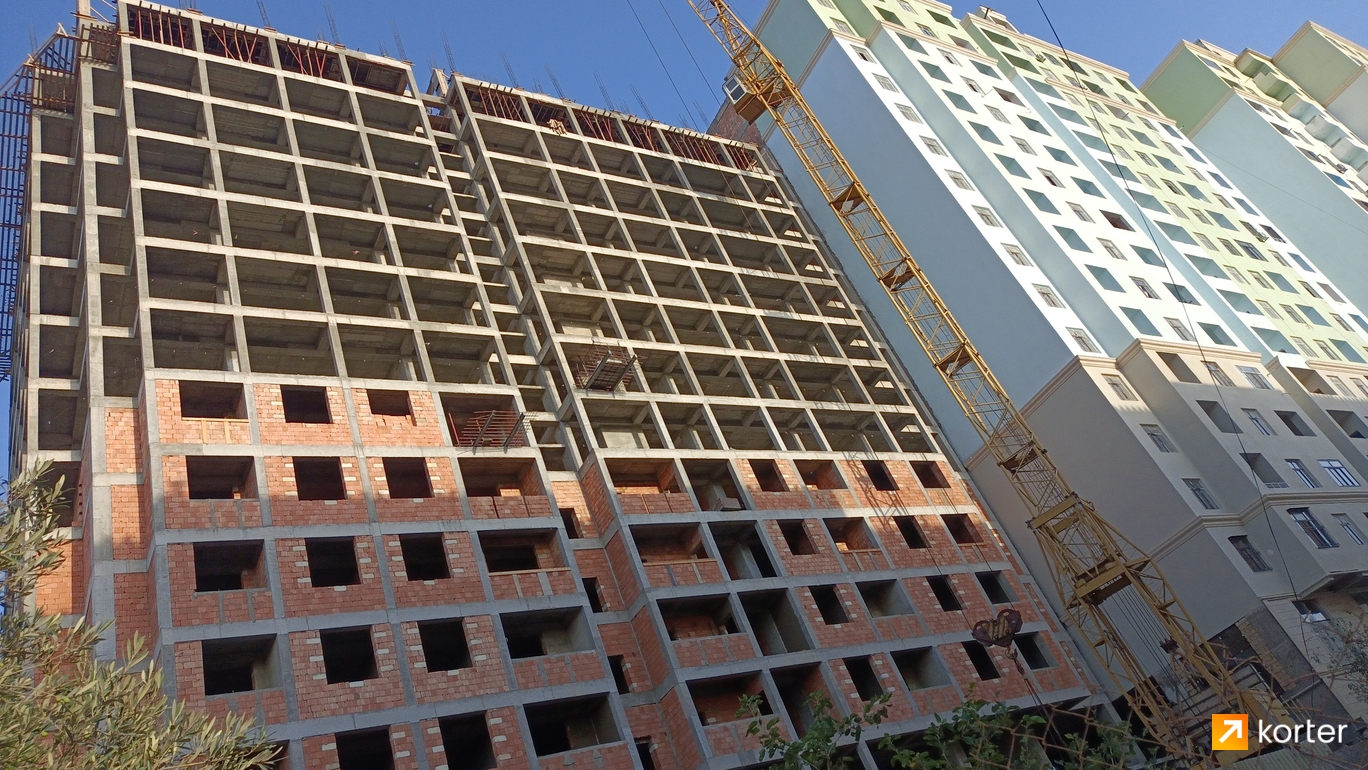 Ход строительства İnci Residence - Ракурс 1, сентябрь 2022