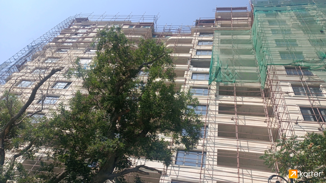 Ход строительства Bayıl Residence - Ракурс 2, сентябрь 2022