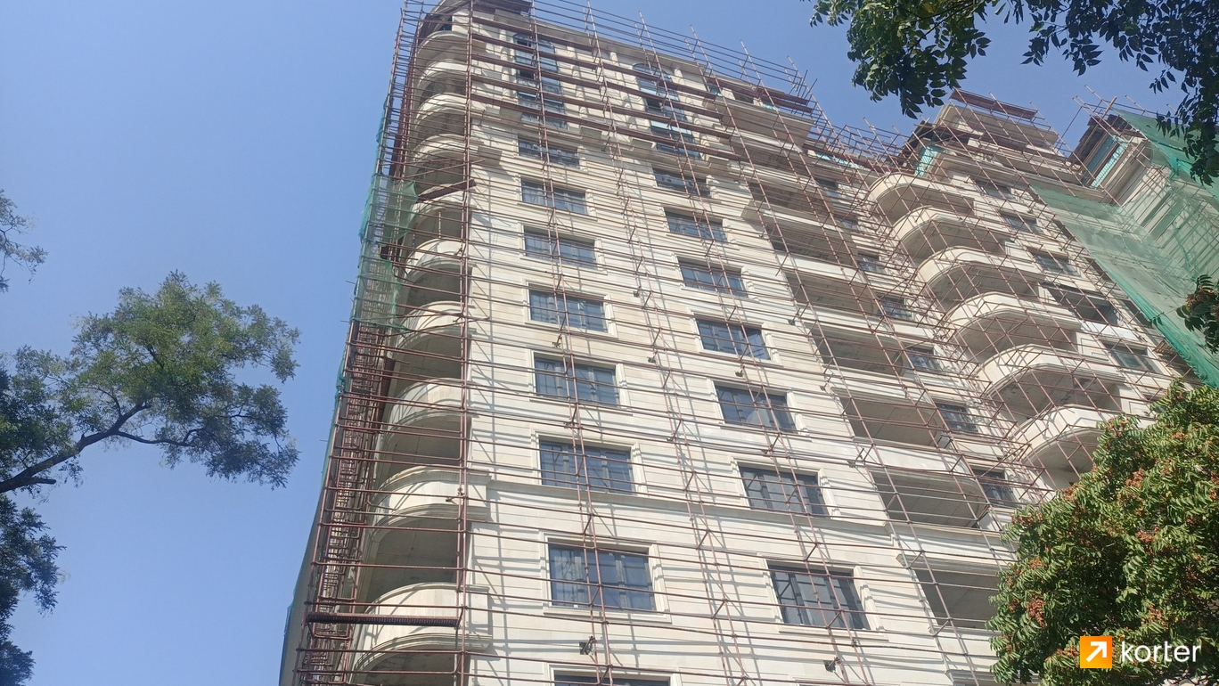 Ход строительства Bayıl Residence - Ракурс 1, сентябрь 2022