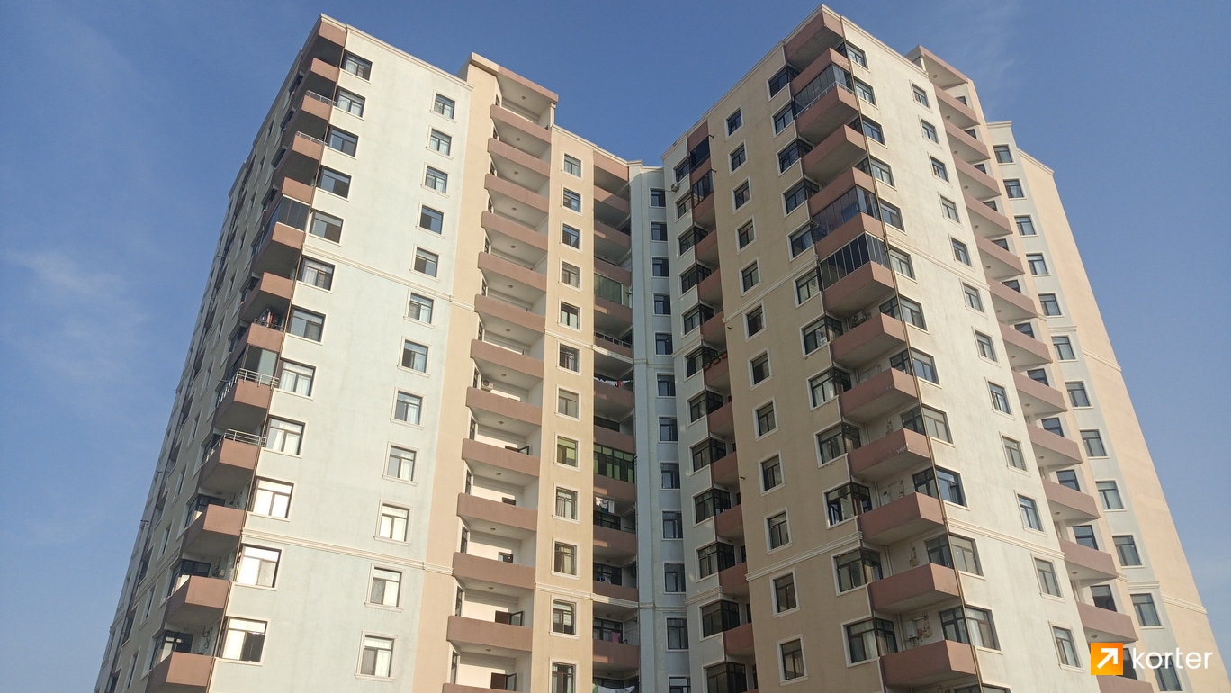 Tikinti gidişatı Caspian Vista Residence - Rakurs 1, Sentyabr 2022