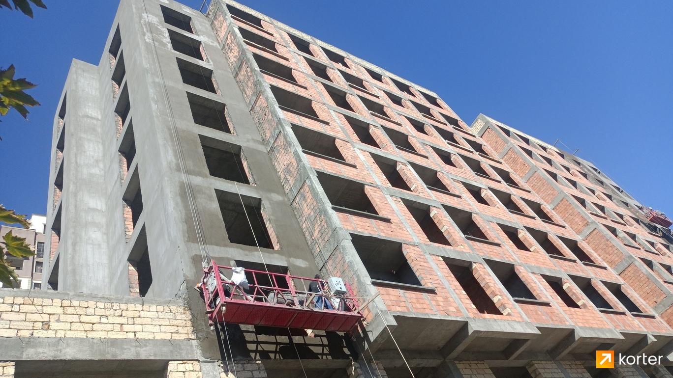 Ход строительства Ümid Residence - Ракурс 1, сентябрь 2022