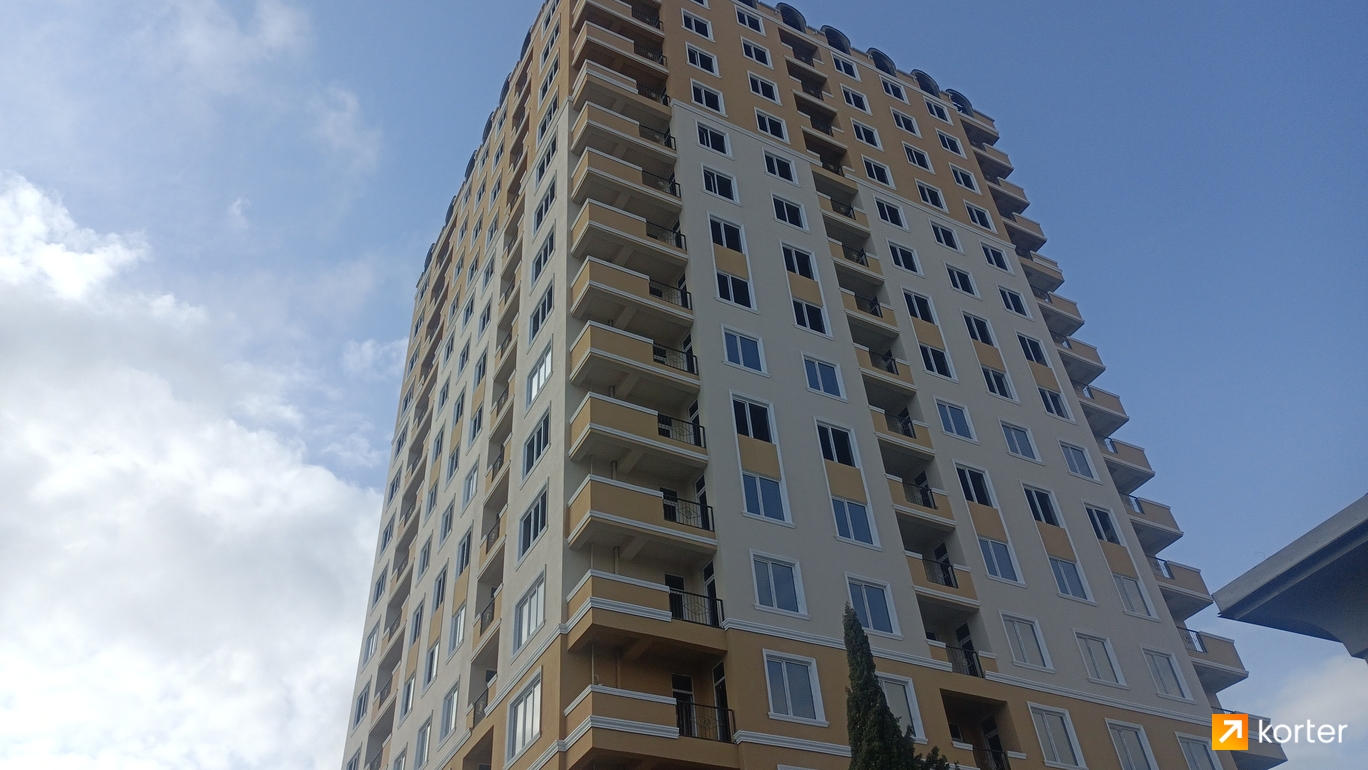 Tikinti gidişatı Garayev Towers - Rakurs 3, Oktyabr 2022