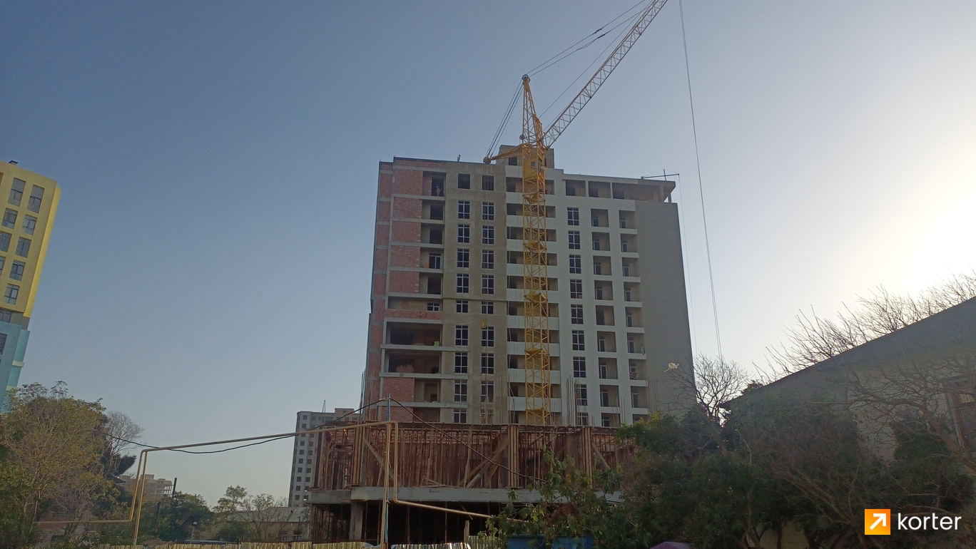 Ход строительства Karayev City - Ракурс 8, октябрь 2022
