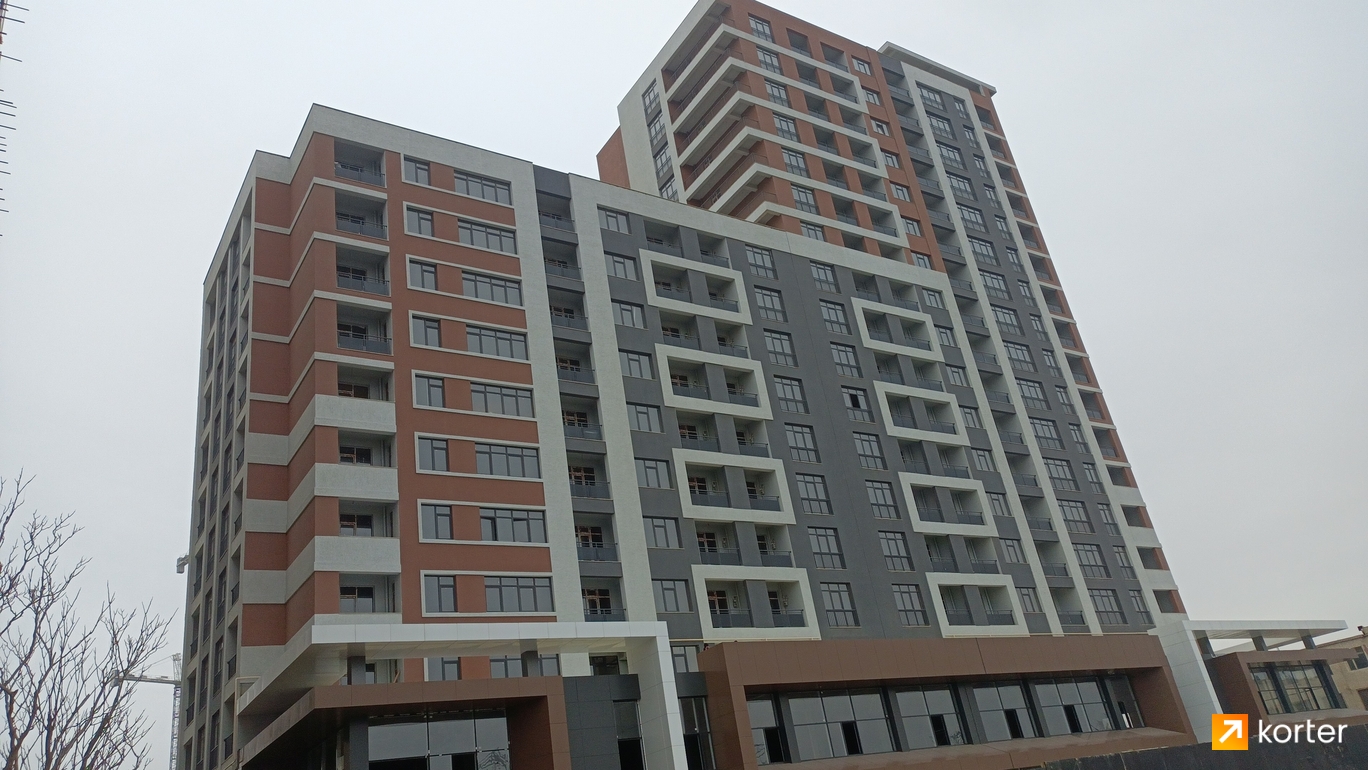 Tikinti gidişatı Star Life Residence - Rakurs 1, Dekabr 2022