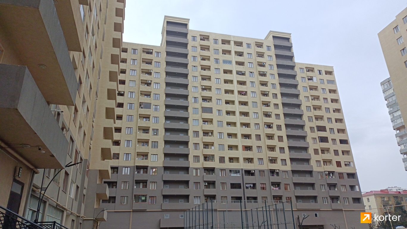 Tikinti gidişatı Qarayev Apartments - Rakurs 7, Dekabr 2022