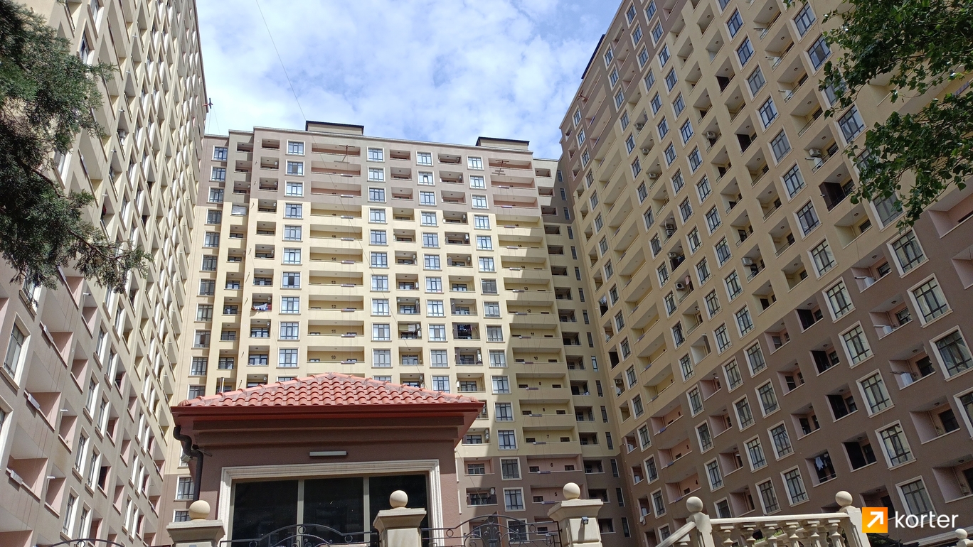 Tikinti gidişatı Qələbə Residence - Rakurs 6, May 2022