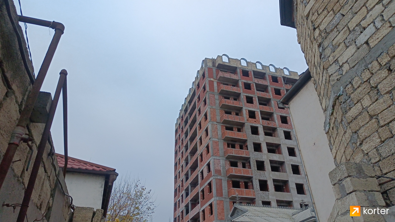 Tikinti gidişatı Binəqədi Residence - Rakurs 6, Dekabr 2022