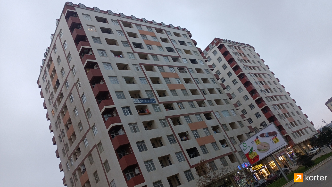Ход строительства Хазри-А Residence - Ракурс 3, декабрь 2022