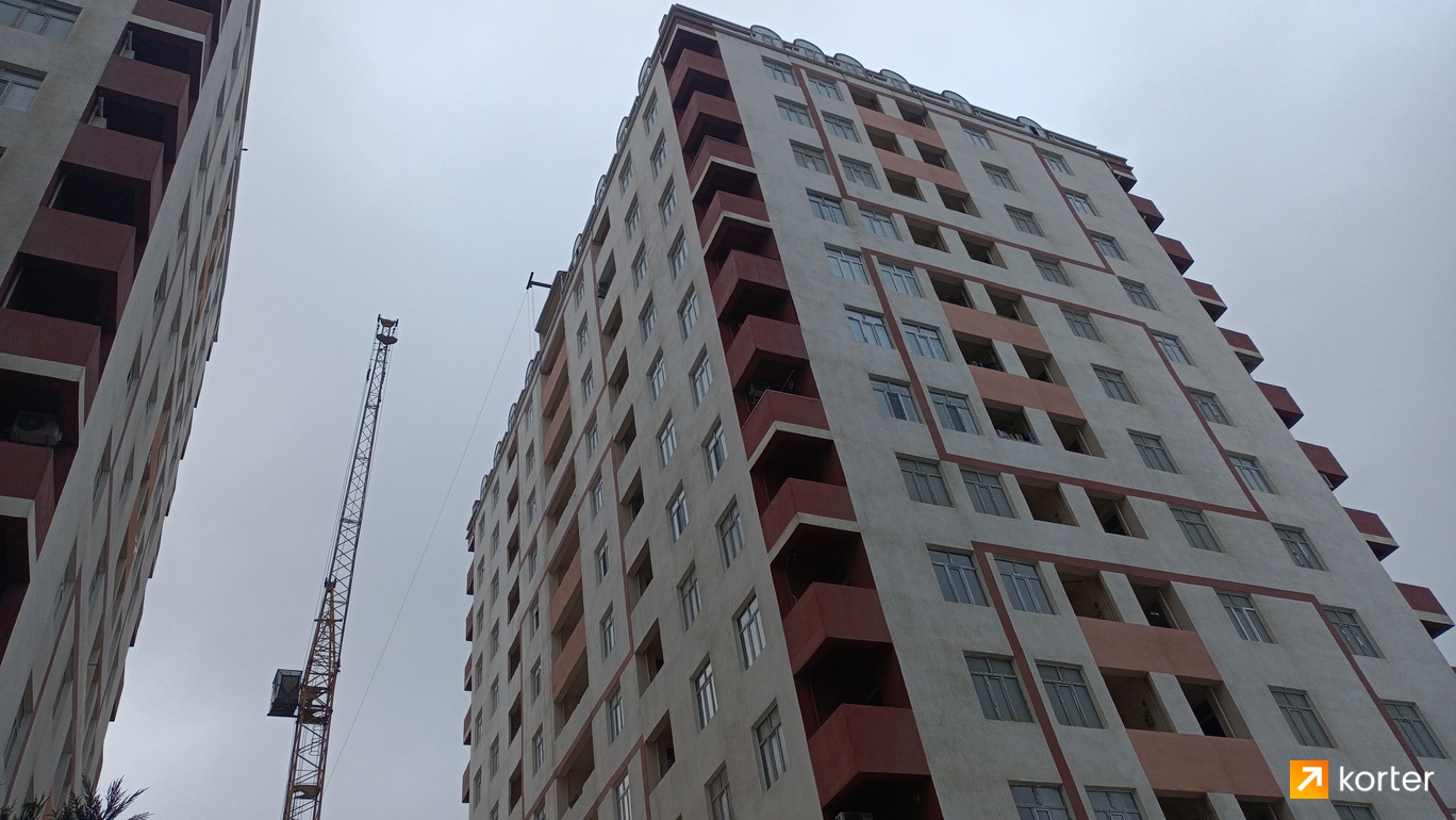 Ход строительства Хазри-А Residence - Ракурс 5, декабрь 2022