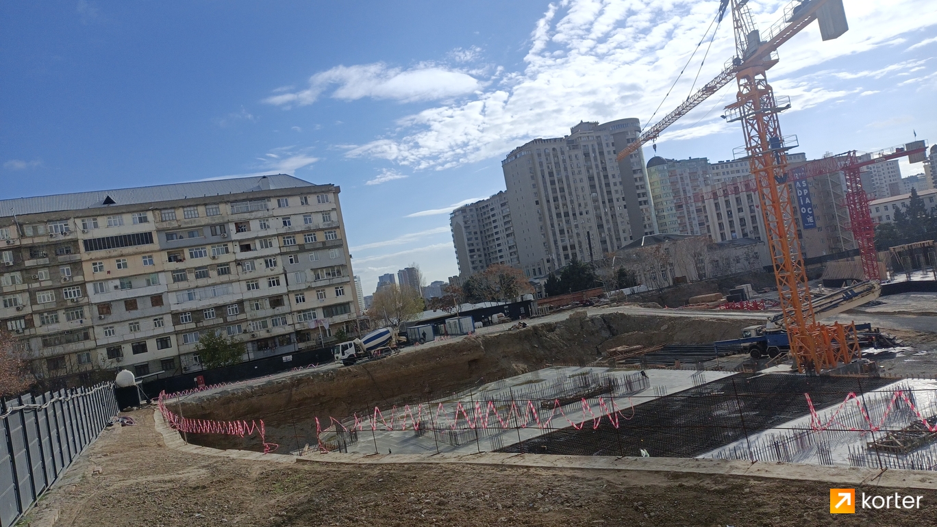 Ход строительства Bakı Bağları - Ракурс 2, декабрь 2022
