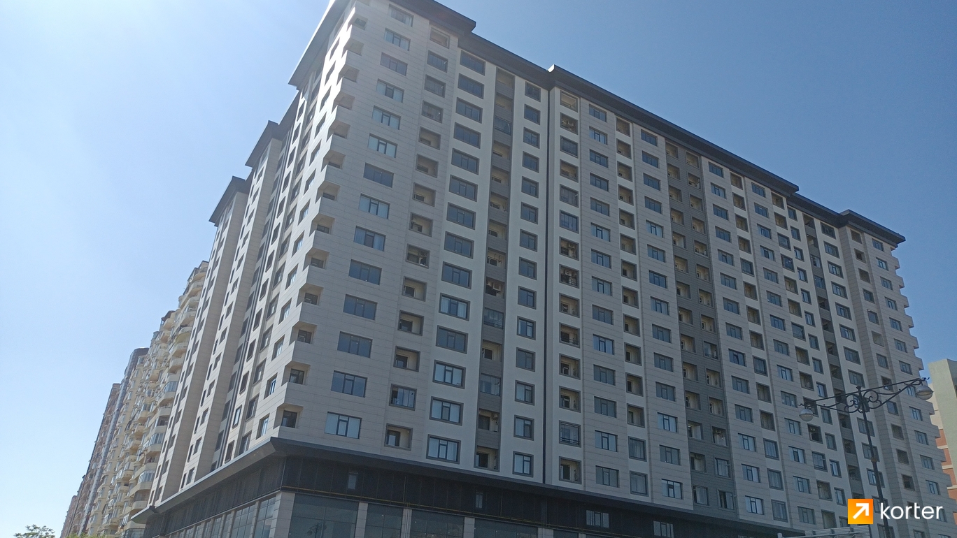 Ход строительства Prestij Park - Ракурс 2, май 2022