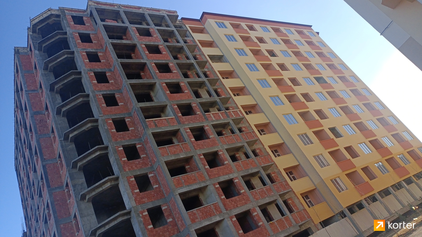 Ход строительства Yeni Zığ - Ракурс 17, январь 2023
