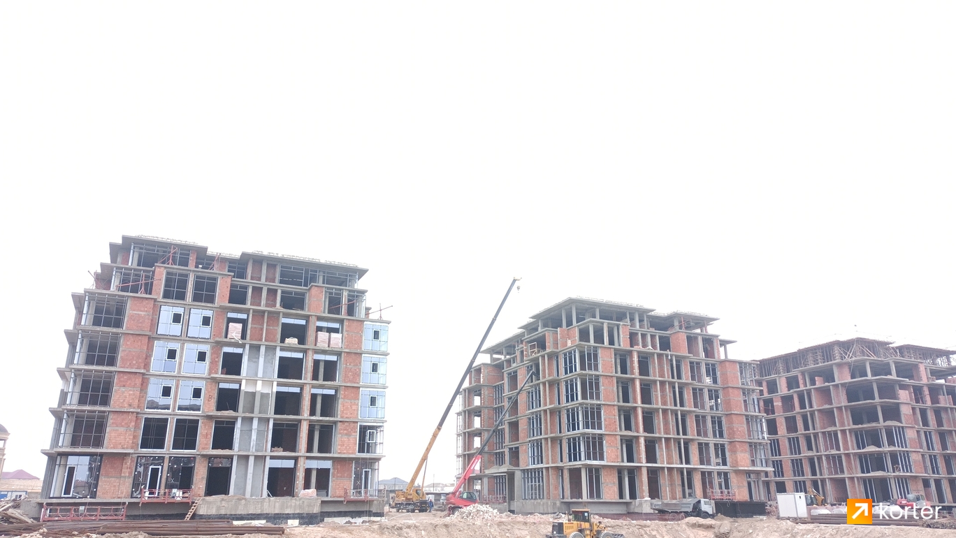 Tikinti gidişatı Polo Residences - Rakurs 1, Yanvar 2023