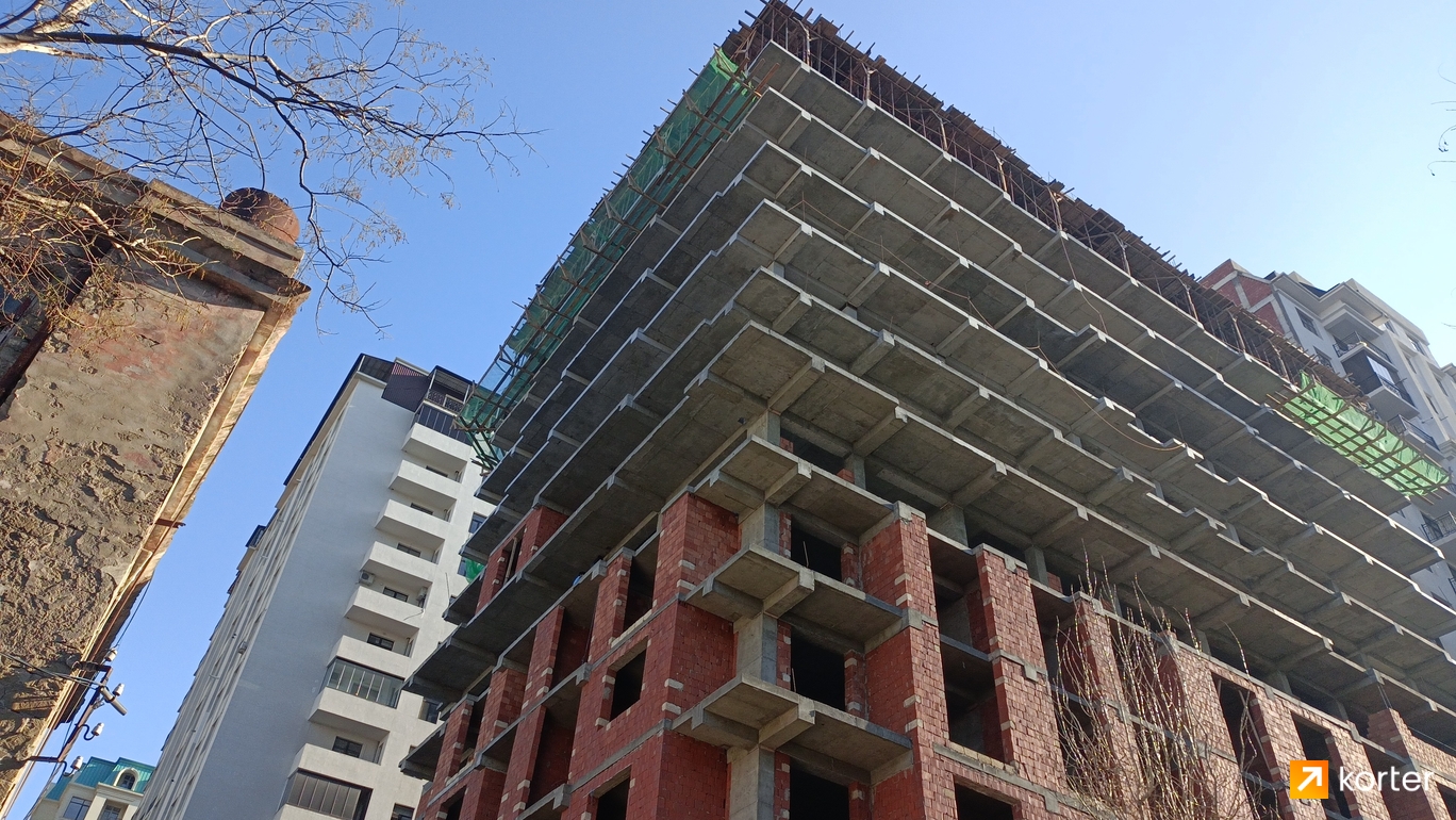 Ход строительства Təbriz Park Residence - Ракурс 2, февраль 2023