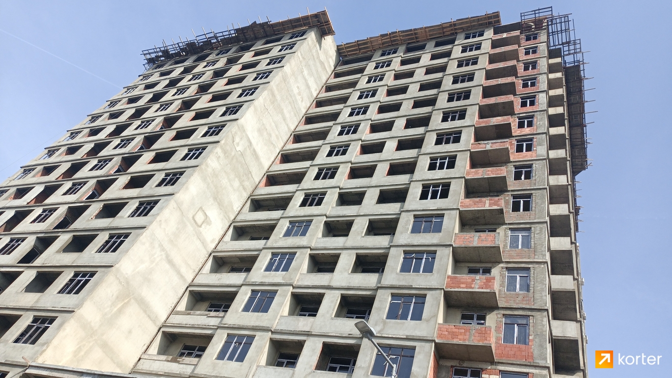 Tikinti gidişatı Karat Residence - Rakurs 4, Fevral 2023