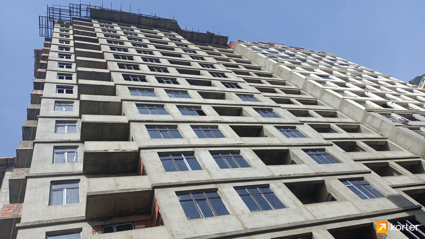 Ход строительства Karat Residence - Ракурс 3, февраль 2023