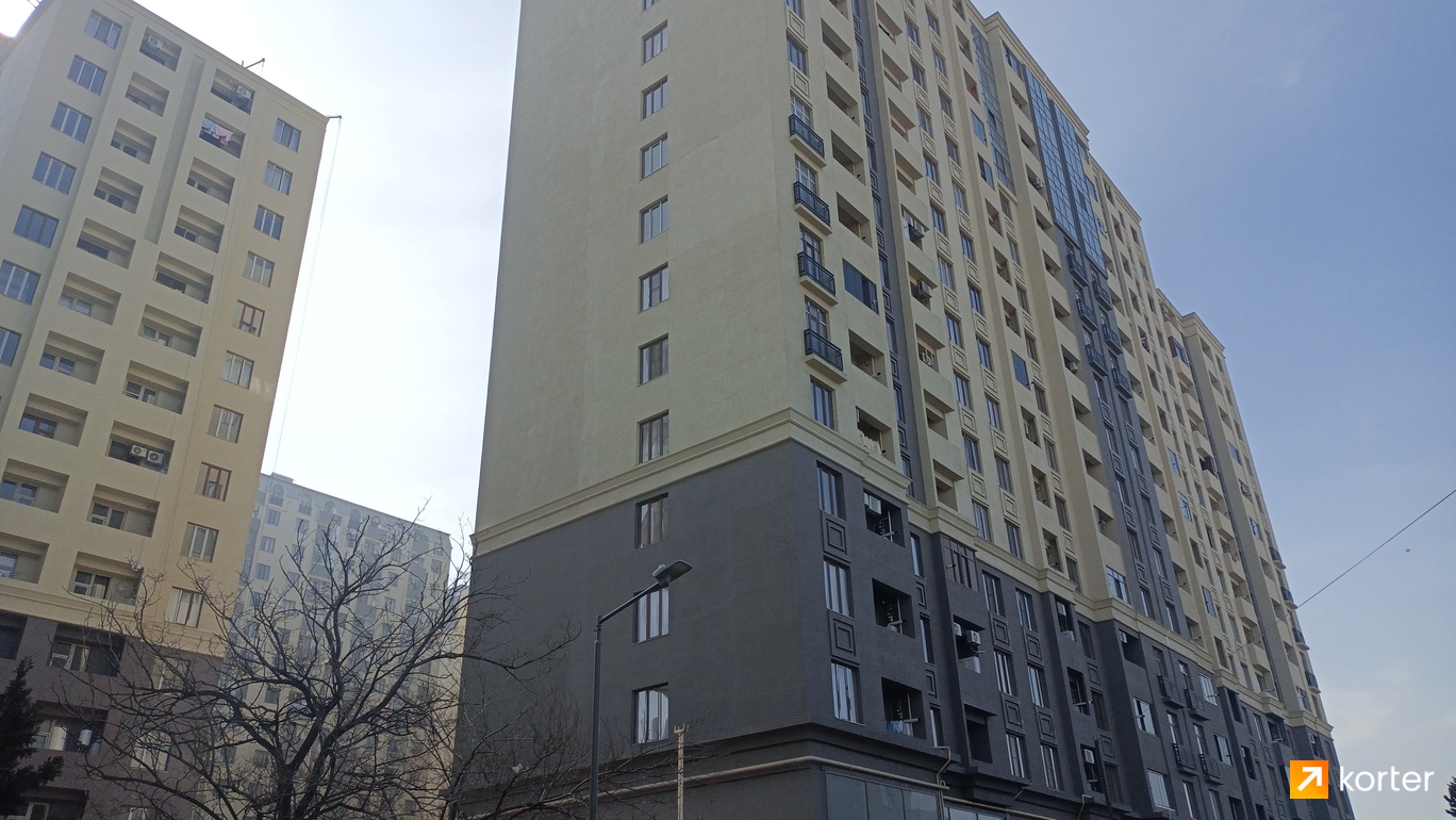 Ход строительства Qarayev Apartments - Ракурс 4, Fevral 2023