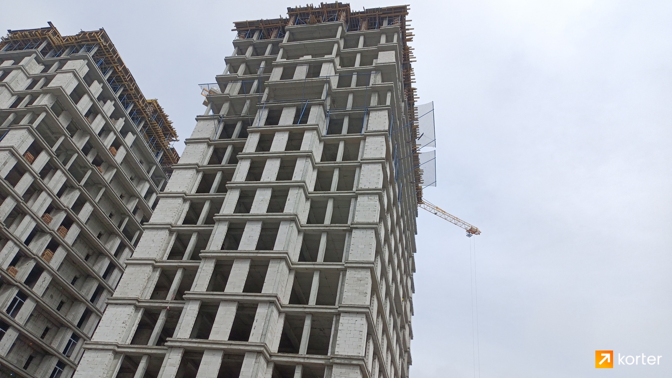 Tikinti gidişatı Whitestone Towers - Rakurs 5, Mart 2023