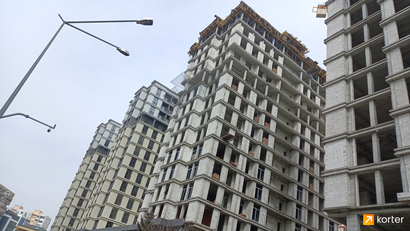 Tikinti gidişatı Whitestone Towers - Rakurs 4, Mart 2023