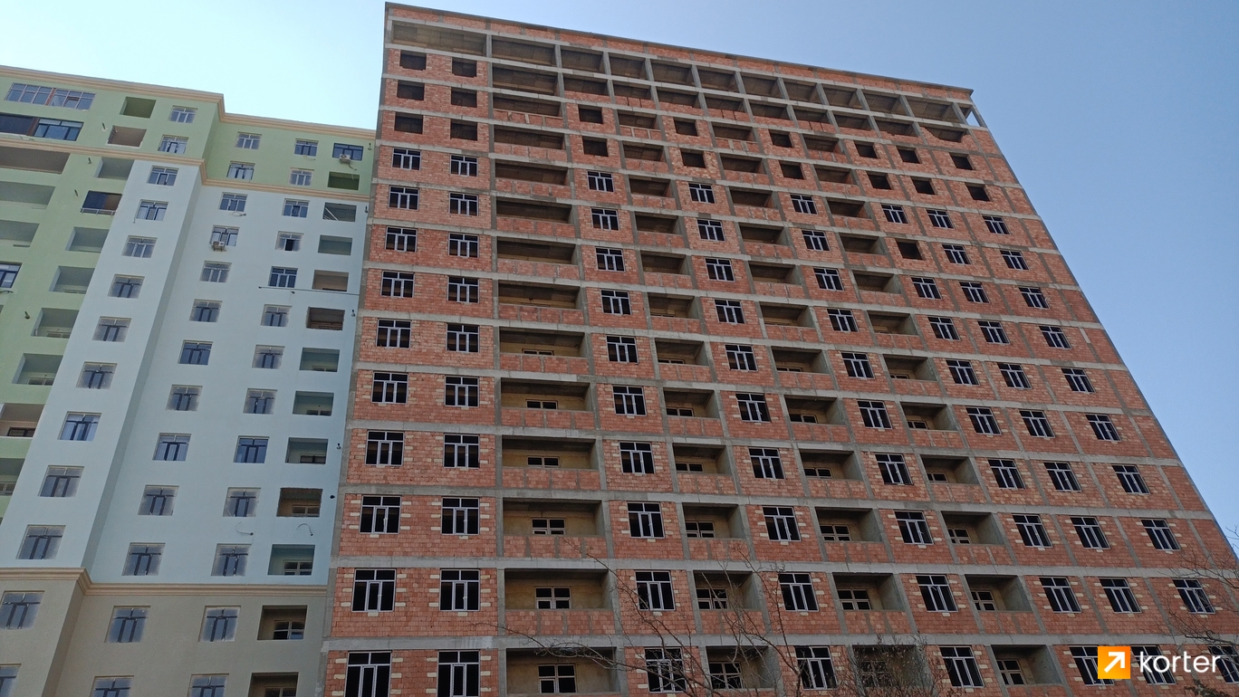 Tikinti gidişatı İnci Residence - Rakurs 1, Mart 2023