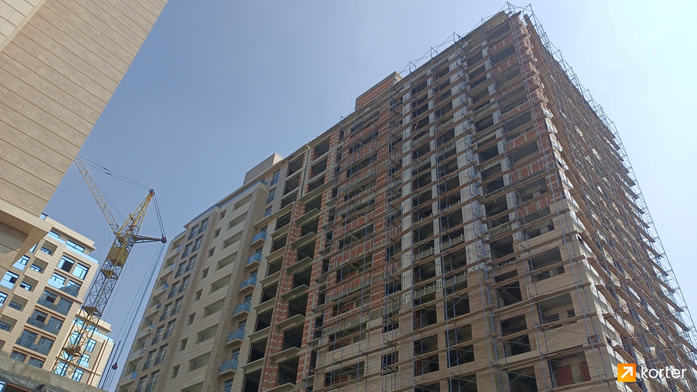 Tikinti gidişatı Malibo Residence - Rakurs 6, Mart 2023