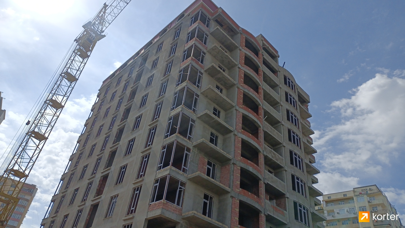 Tikinti gidişatı Qurtuluş-93 Residence - Rakurs 5, Mart 2023