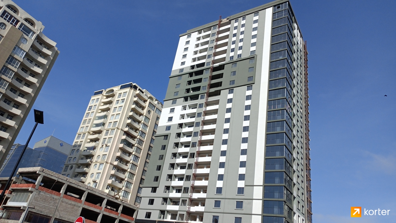 Tikinti gidişatı Khatai Residence - Rakurs 1, Mart 2023