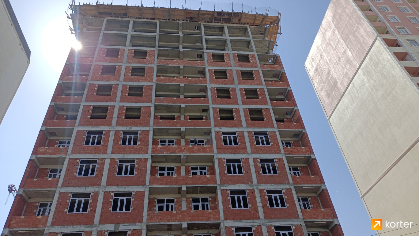 Tikinti gidişatı Binəqədi Residence - Rakurs 3, март 2023