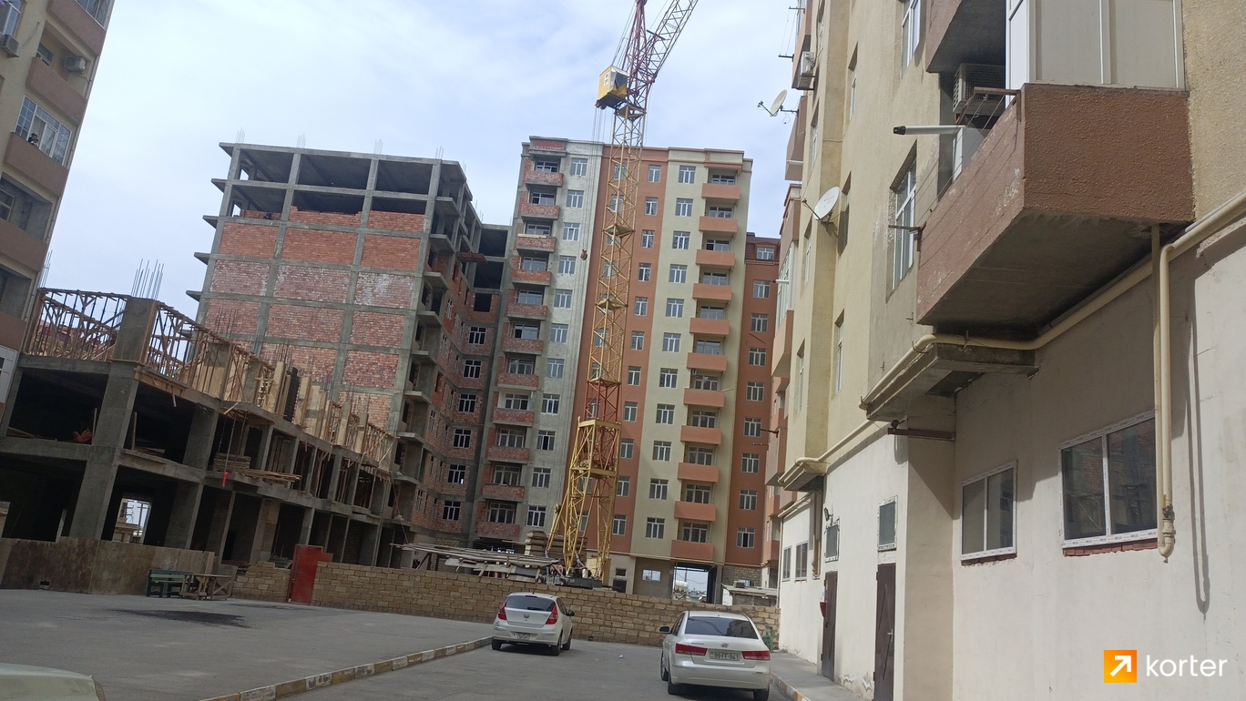 Tikinti gidişatı Çinar Residence - Rakurs 6, март 2023