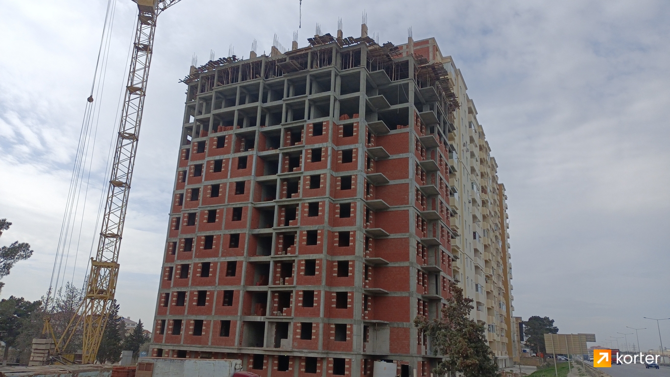 Tikinti gidişatı Atlas Residence - Rakurs 11, Mart 2023