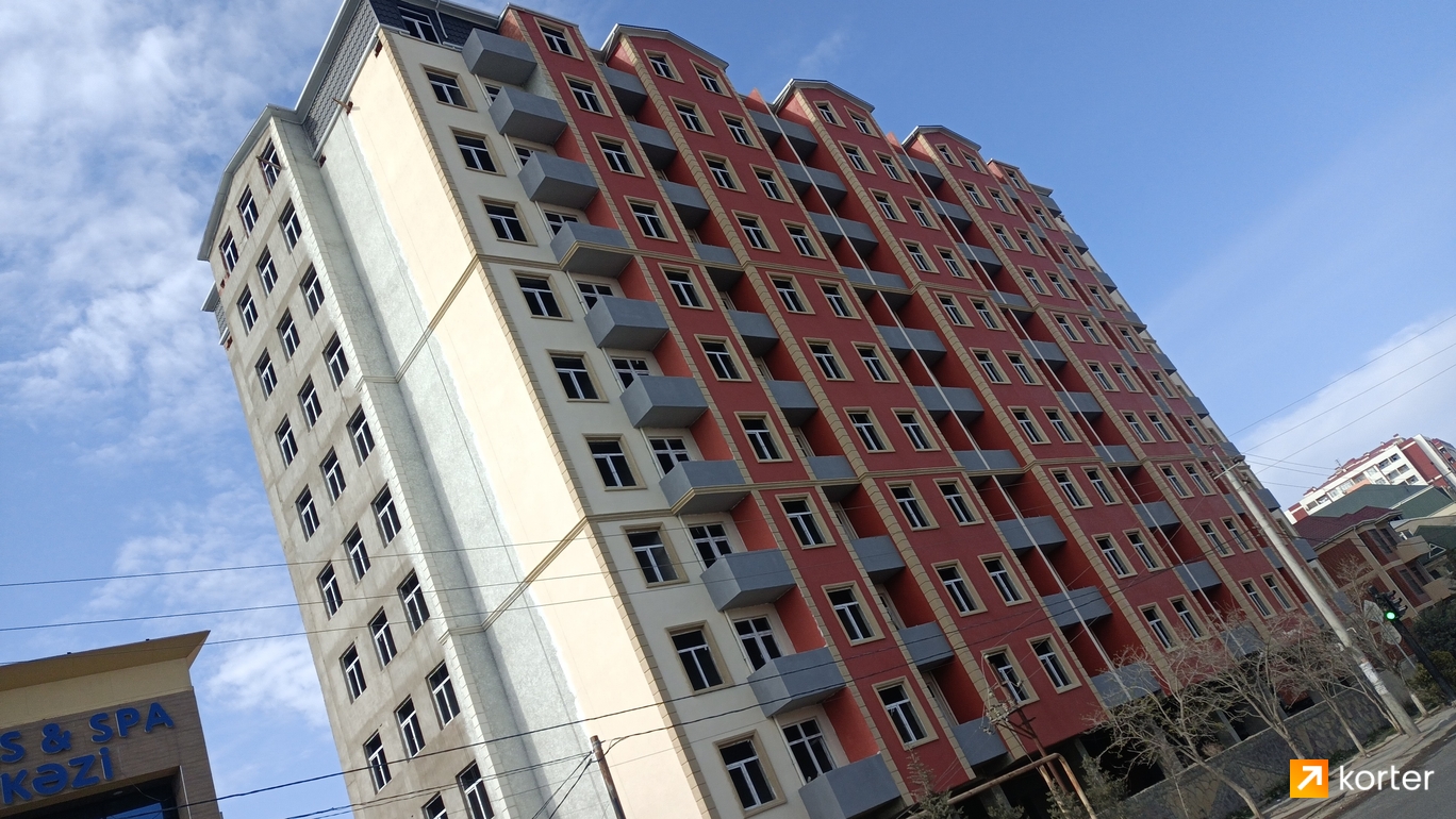 Ход строительства Masazır City - Ракурс 3, март 2023
