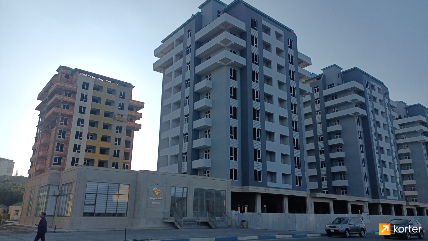 Tikinti gidişatı Sumqayıt Bulvar Residence - Rakurs 1, март 2023