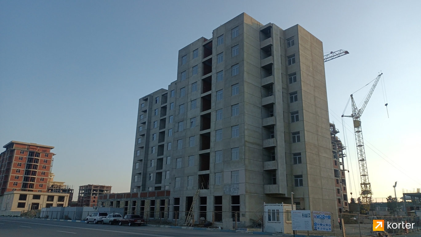 Ход строительства Sumqayıt Yaşayış Kompleksi - Ракурс 3, март 2023