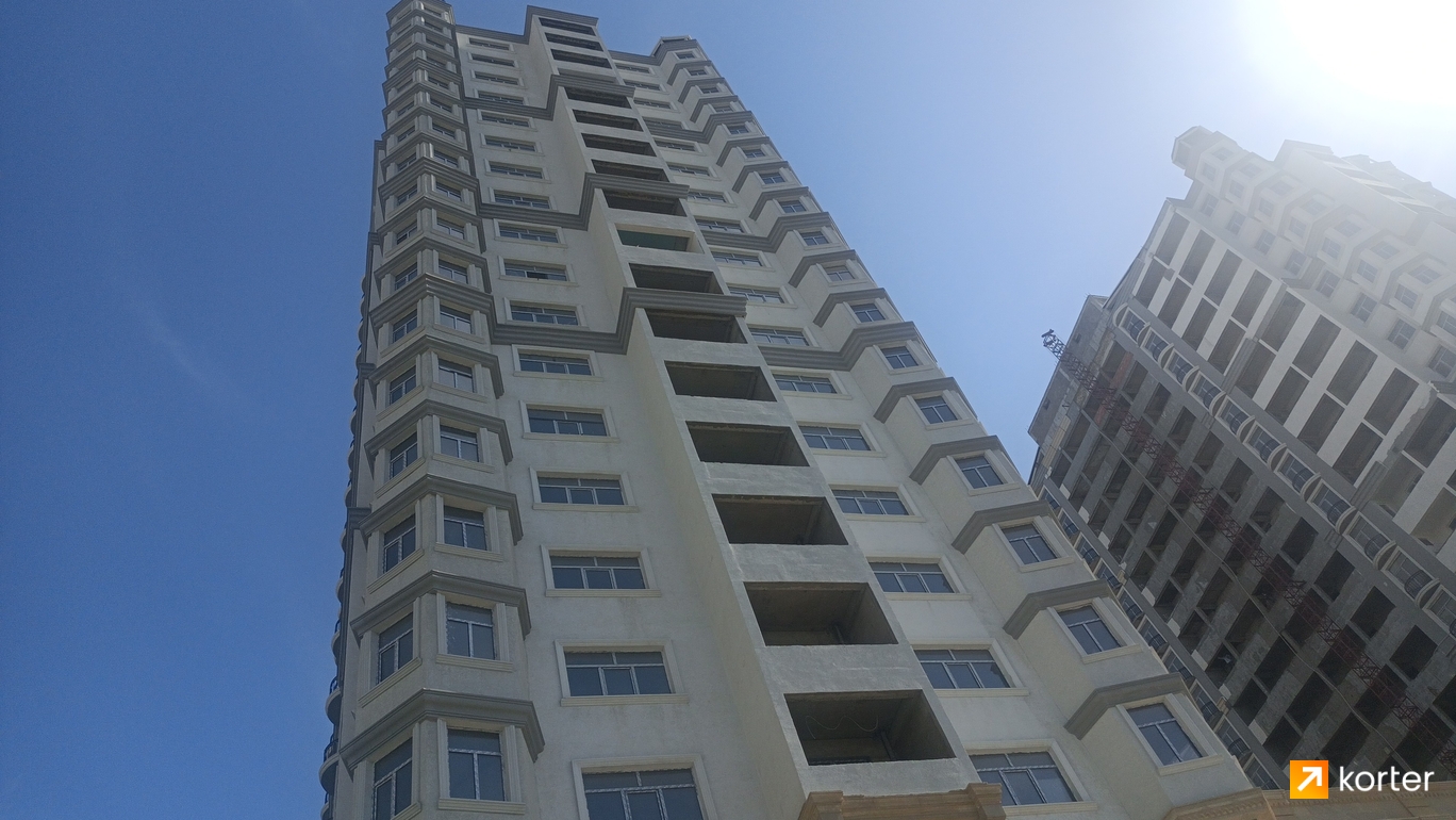 Tikinti gidişatı White Towers - Rakurs 5, май 2022