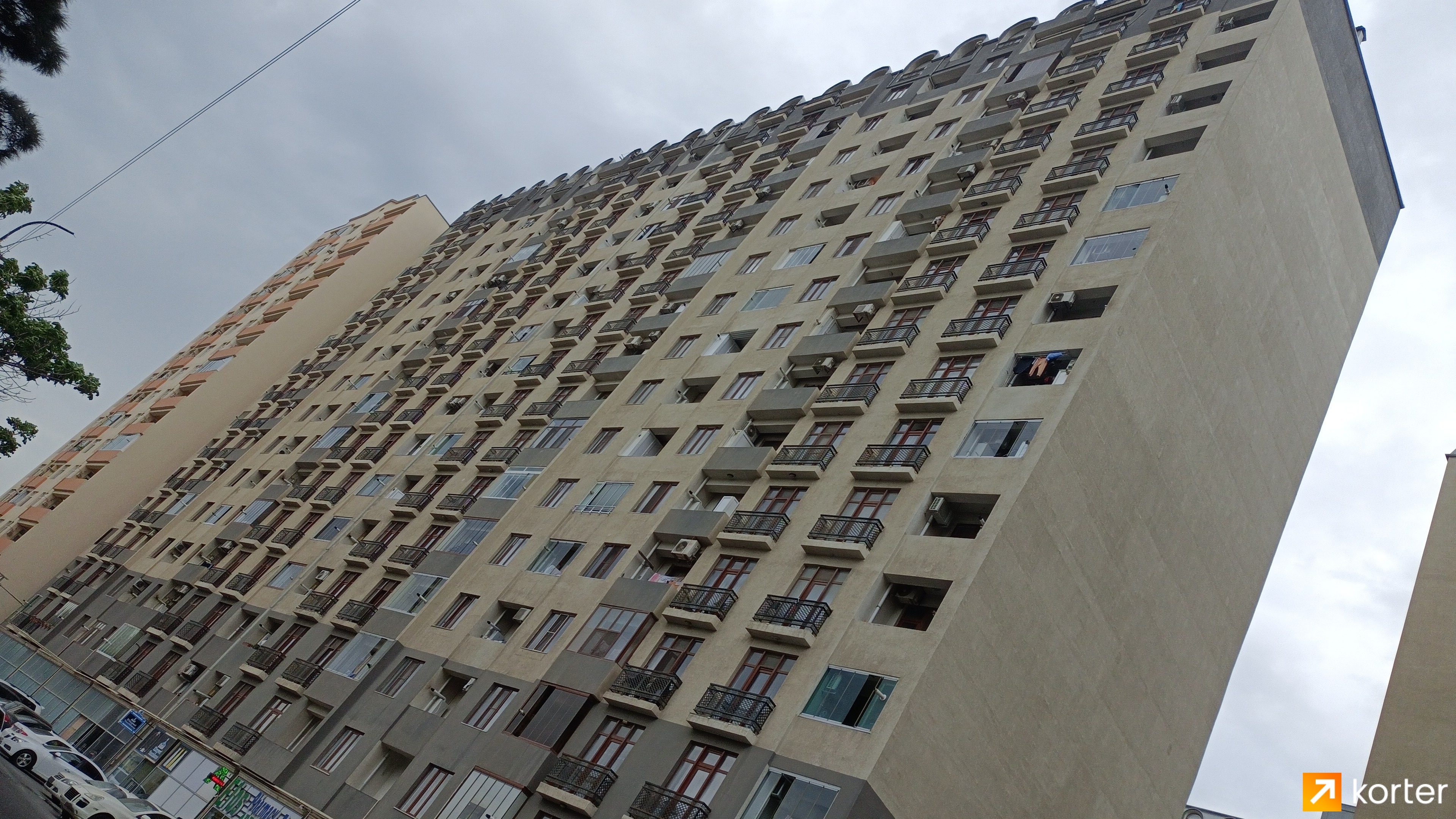 Ход строительства Qarayev Apartments - Ракурс 1, Апрель 2022