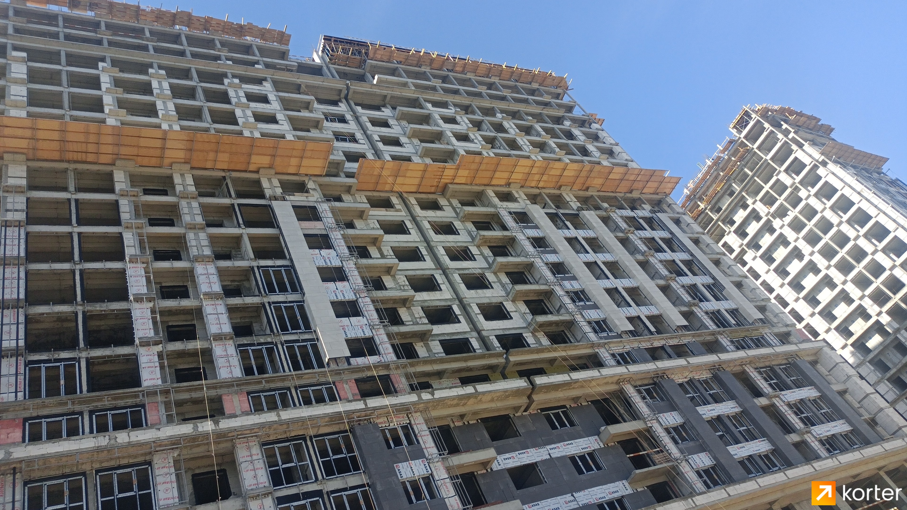 Ход строительства Baku City Residence Khatai - Ракурс 10, Май 2022