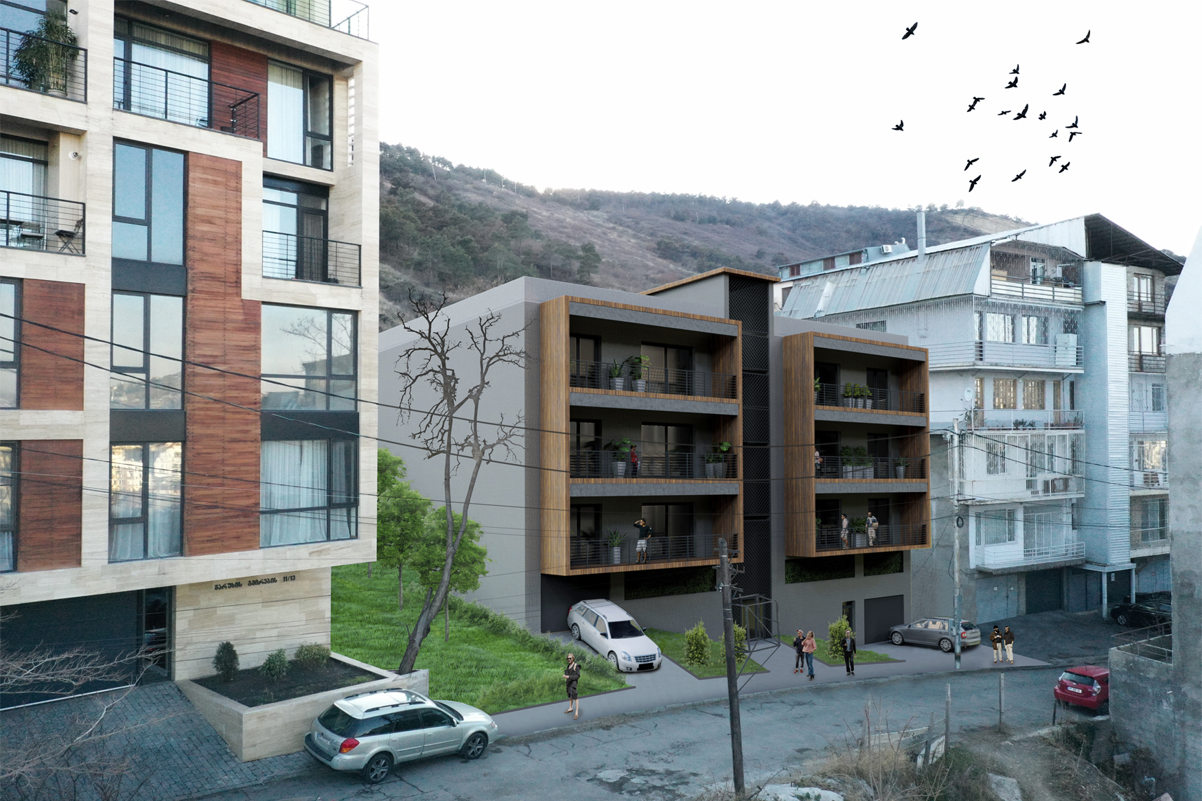 9 Marukhi Heroes Street in Tbilisi