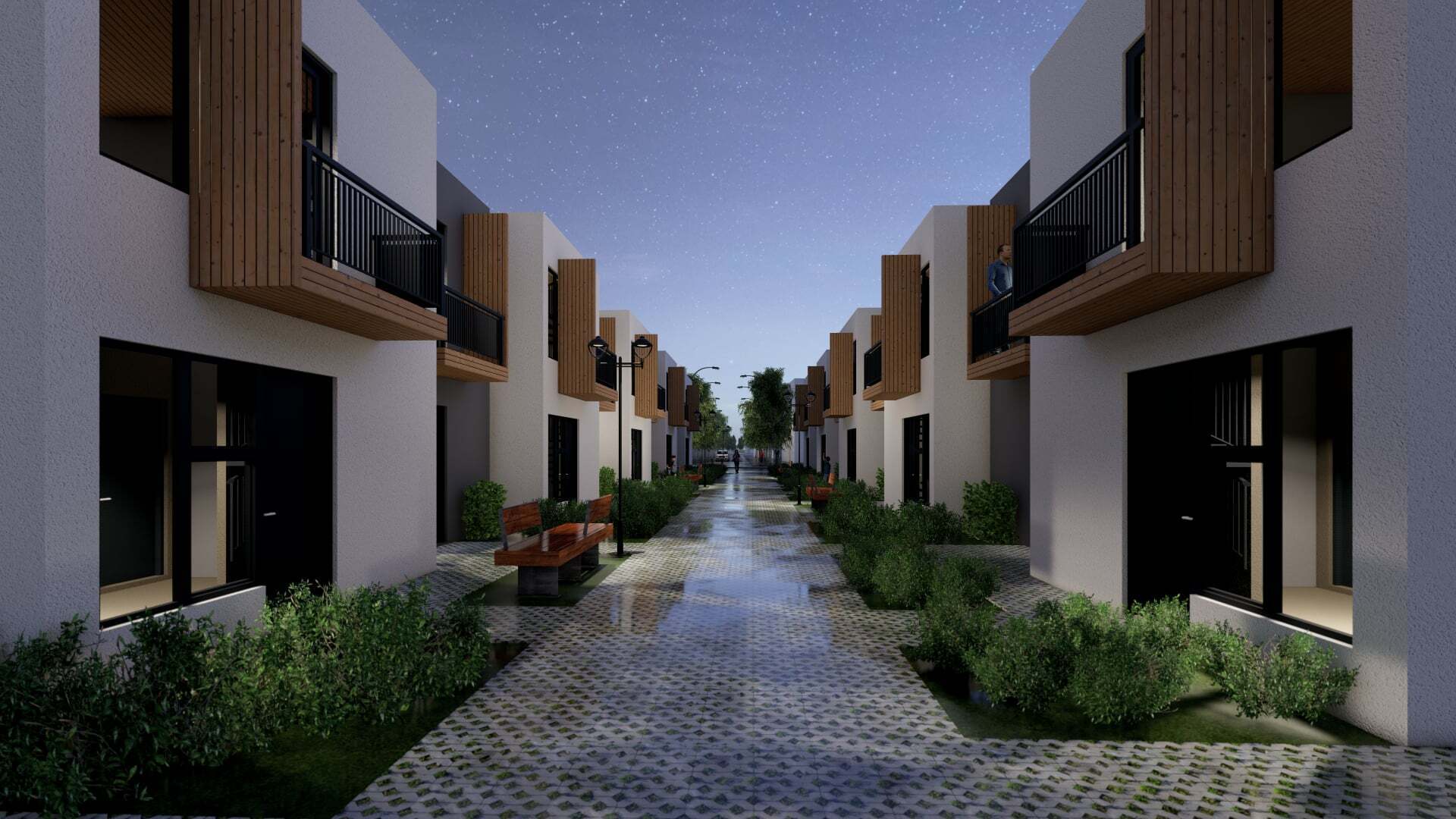 Eco District in Orkhevi в Тбилиси