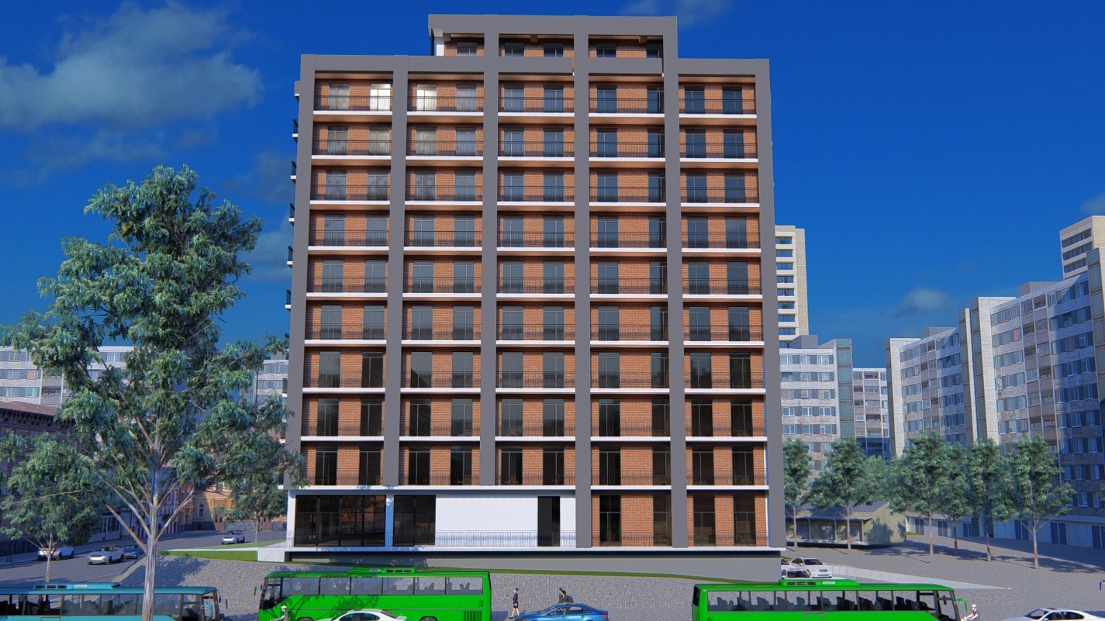 4th microdistrict Didi Digomi near bulding 12 in Tbilisi