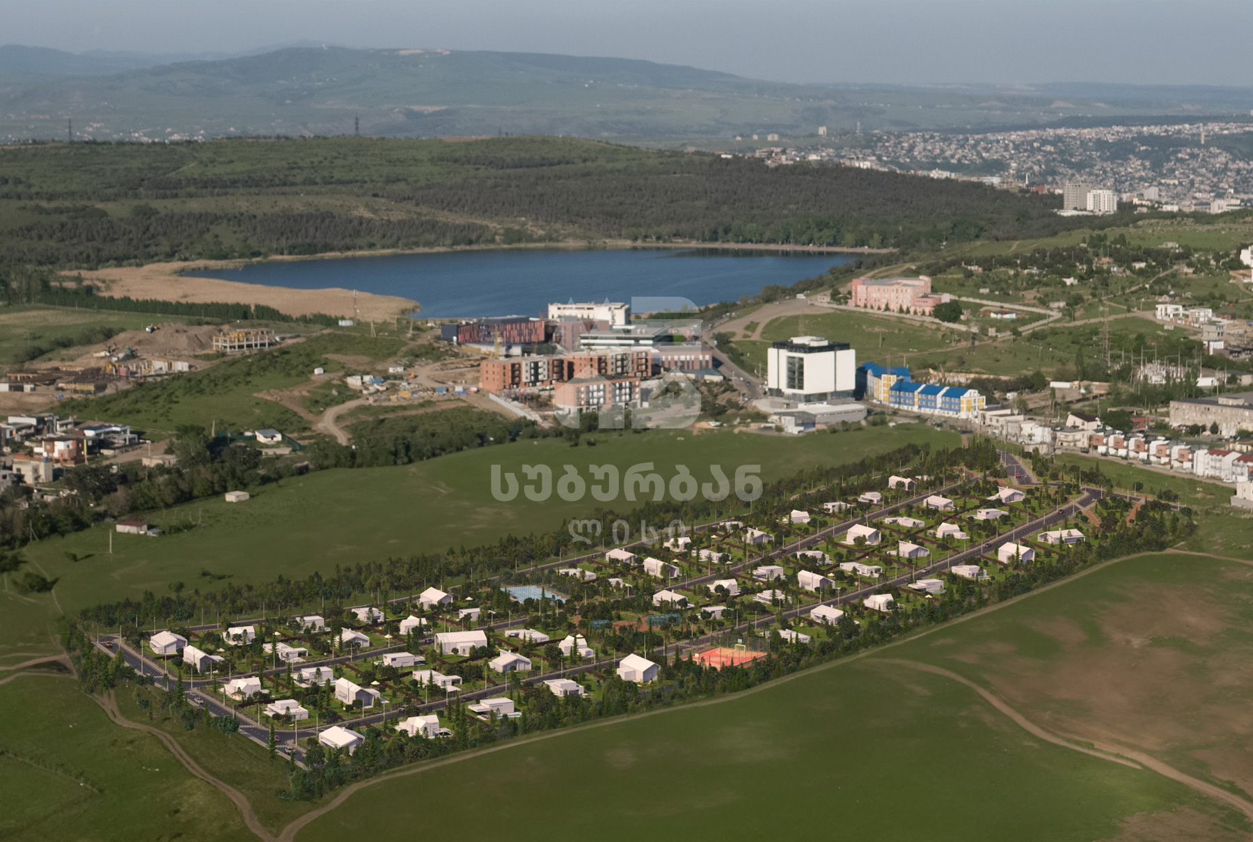 Suburban Lisi in Tbilisi