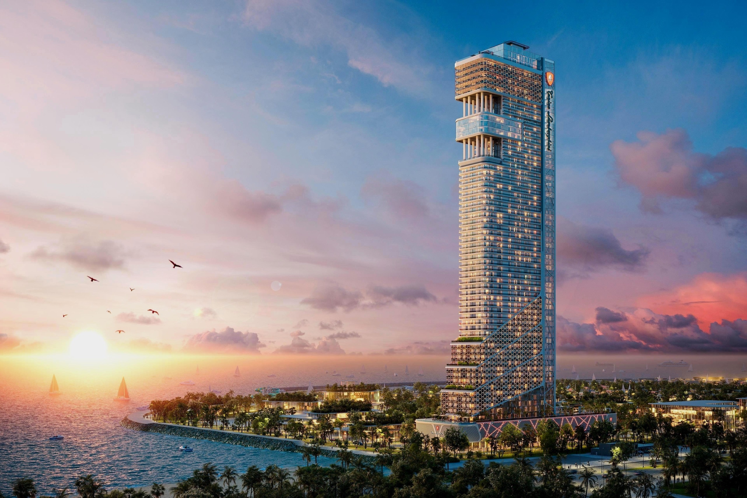 Tonino Lamborghini Tower in Batumi