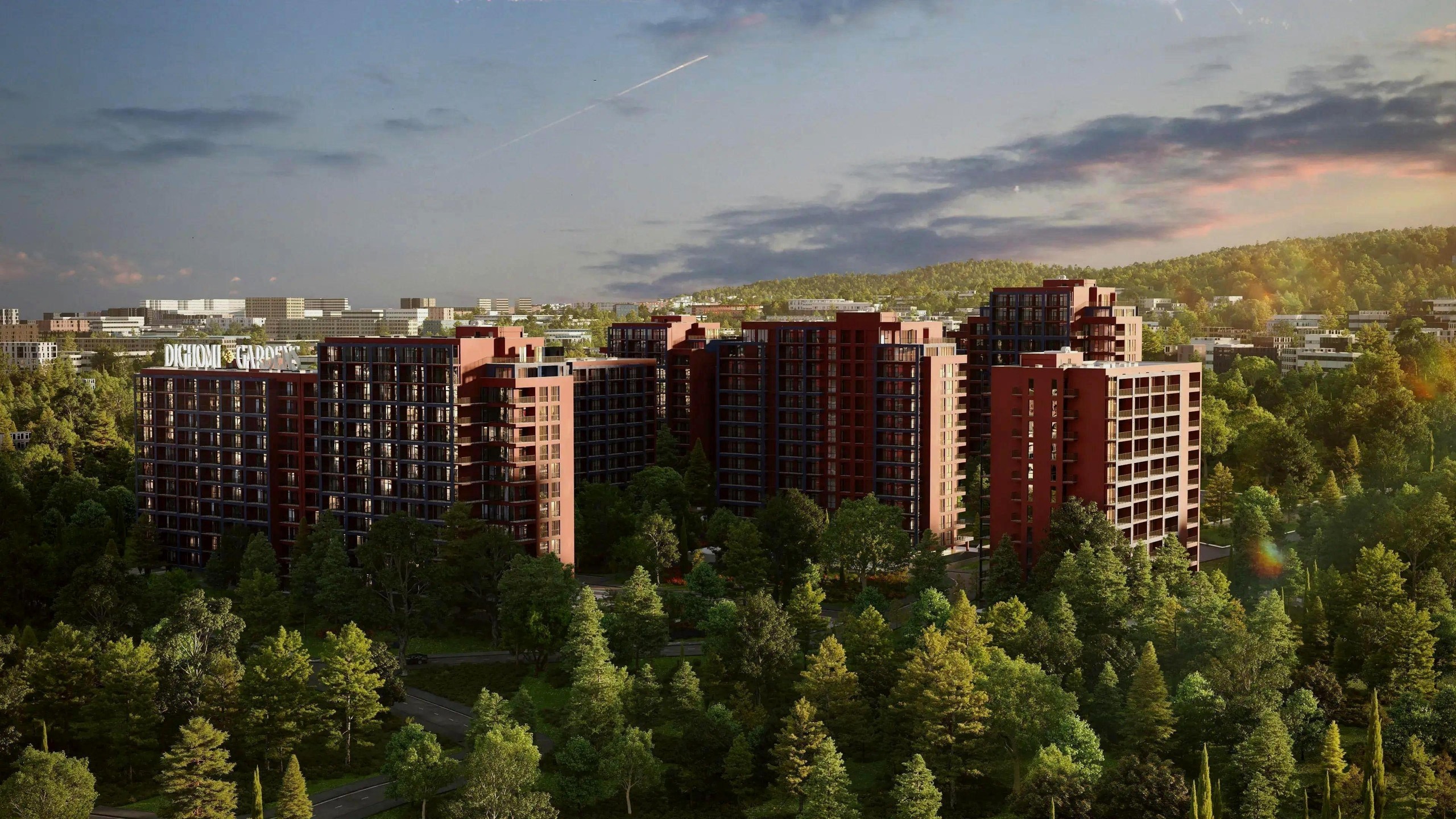 Dighomi Gardens in Tbilisi