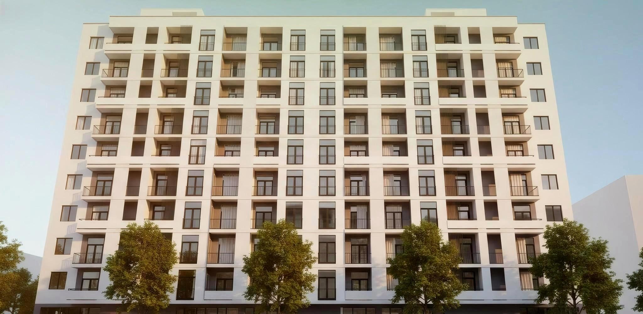 near Giorgi Leonidze Street in Rustavi