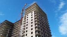 მშენებლობის პროცესი Nev Tower - რაკურსი 6, აპრილი 2022