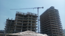 Construction progress Mgzavrebi Seaside - Angle 19, April 2022