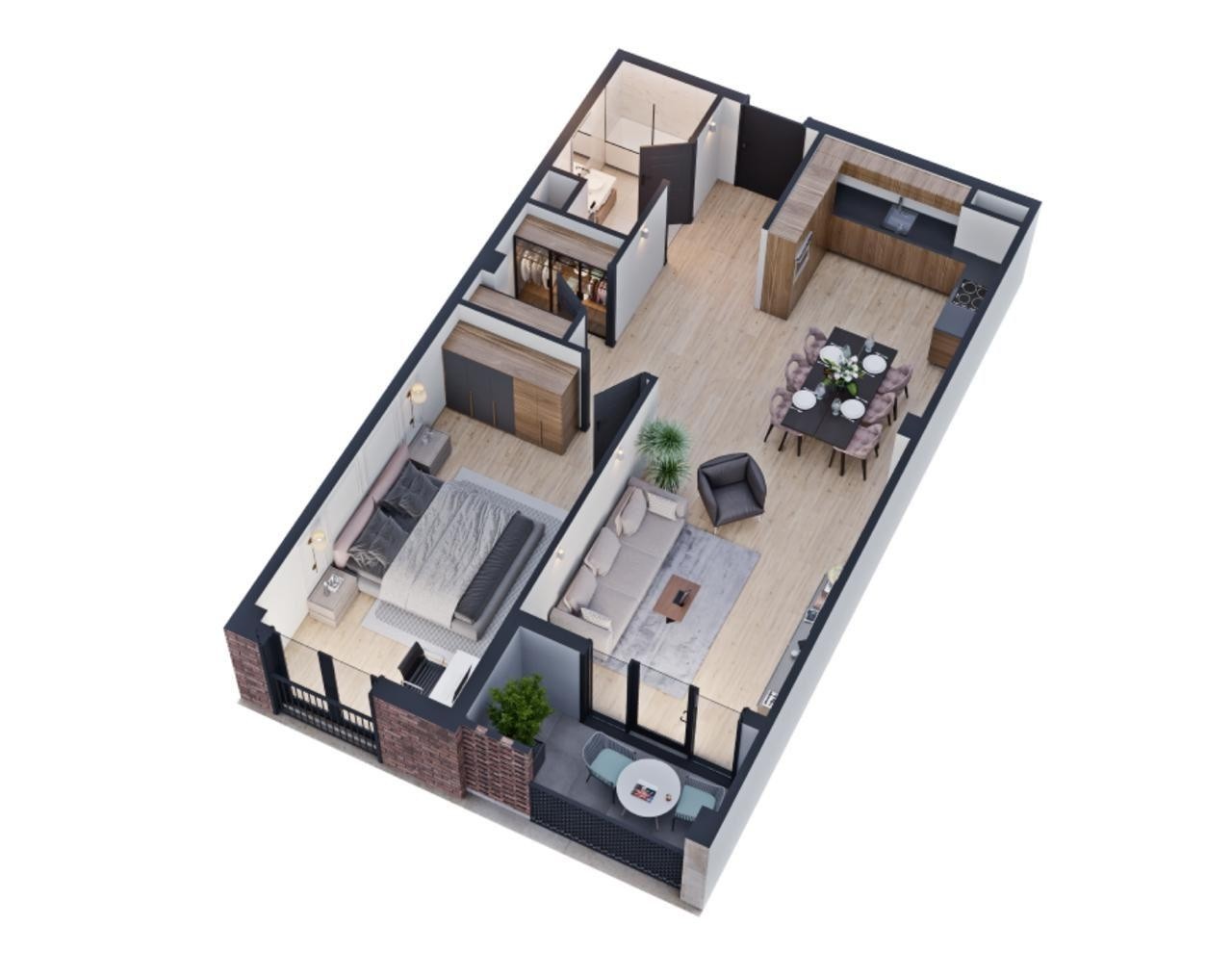იყიდება 2-Room Apartment In Tbilisi, არსენალ რეზიდენსიში view 7
