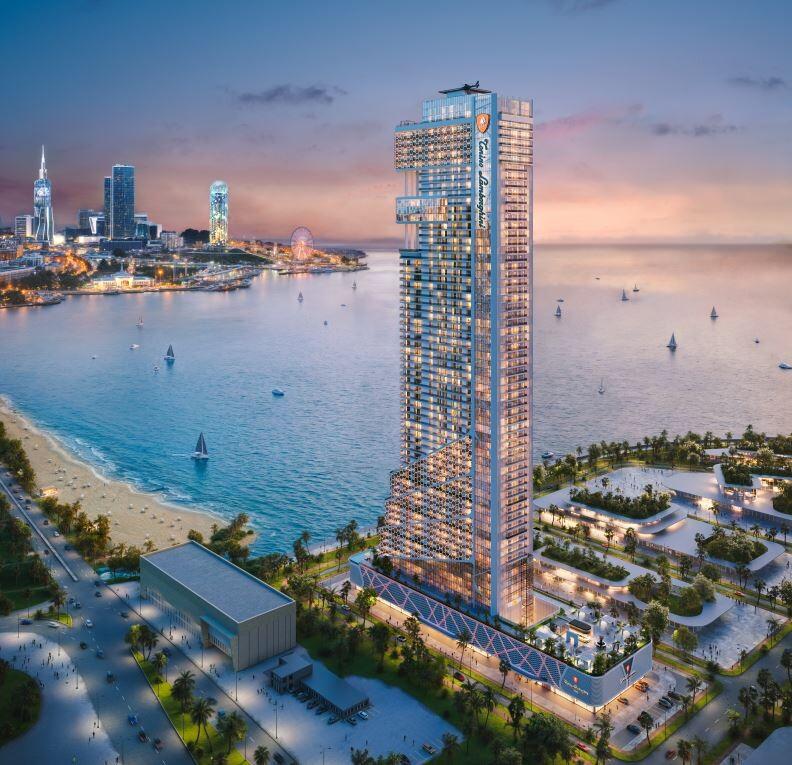 Studio apartment for sale in Batumi, Baku St, 33t — 35 m² for $119,500